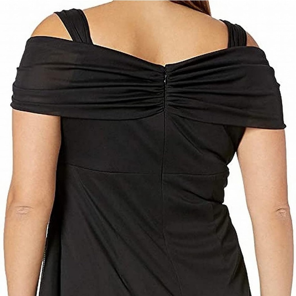NEW| Evening Maxi Mesh Dress - Picture 3 of 7